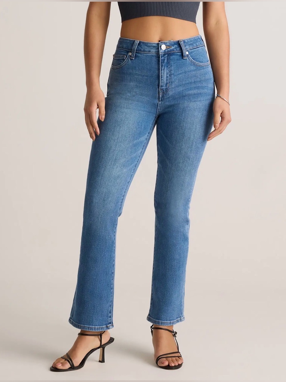 Quince Bella Stretch Kick Flare Jeans 29 Waist